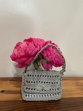 Recycled Aluminum Soda Pop-Top Mini Handbag